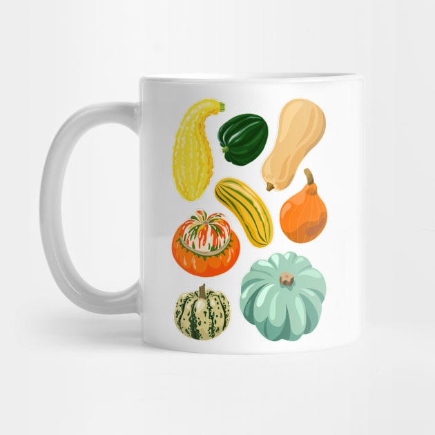 Squash Up by Zoe's Garden Prints